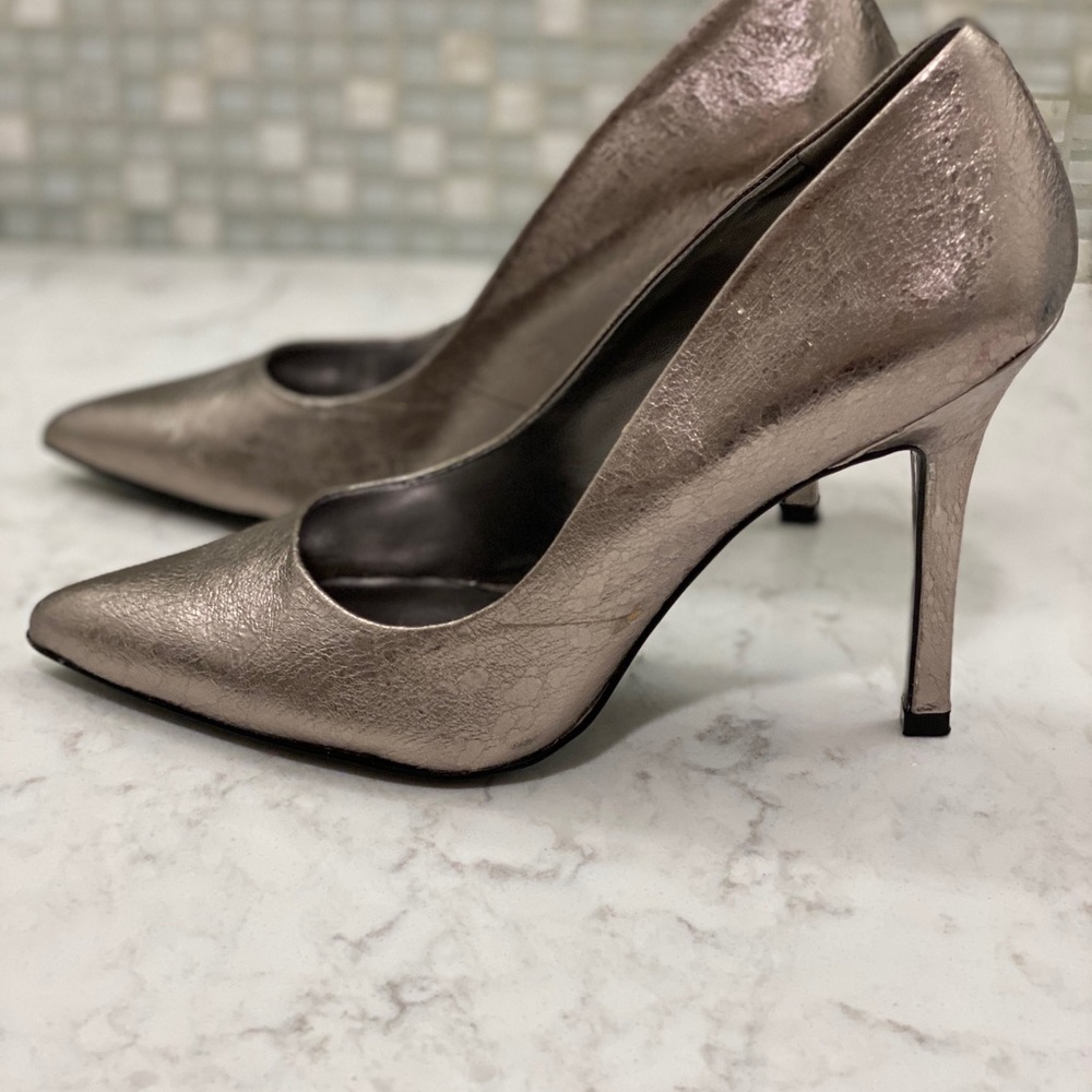 BCBGeneration Metallic Heels